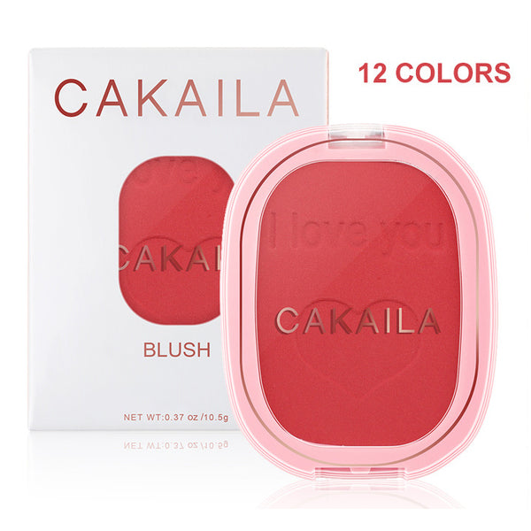 12 colours Blush True-to-tone Creamy Matte Face Body Blush, 10.5g